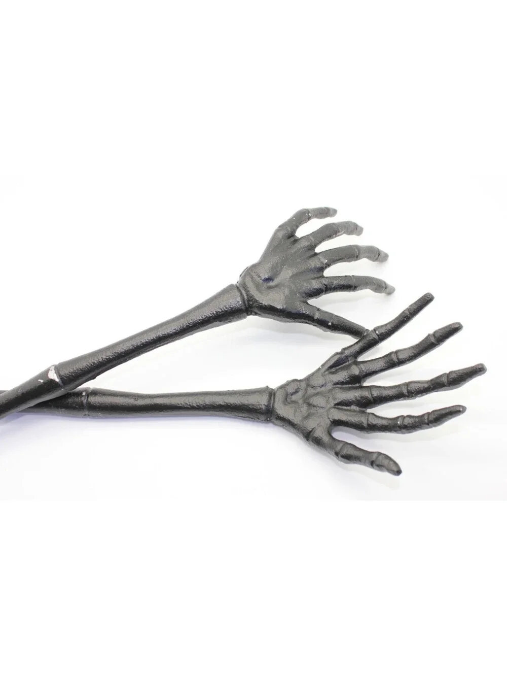 Metal Skeleton Hands Salad Tongs Server Set 14